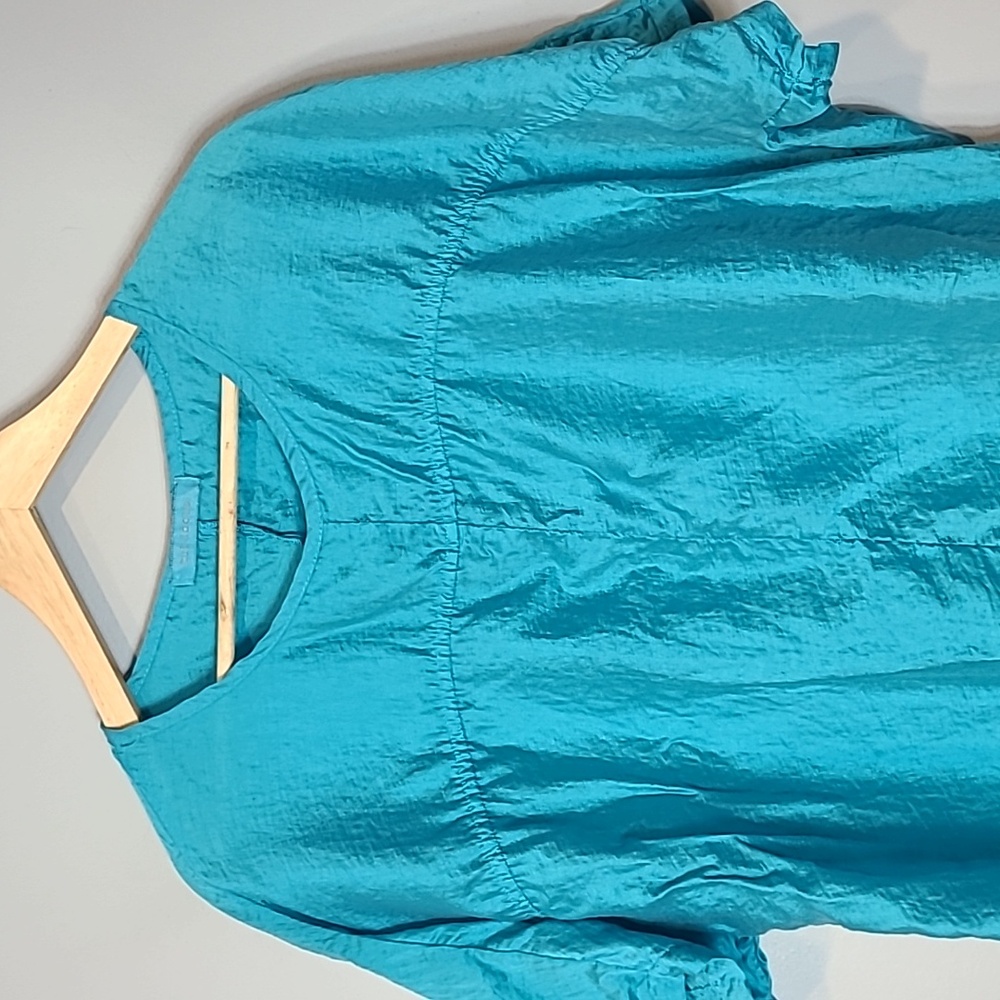 Cut Loose Turquoise Tunic Top - Picture 2 of 5